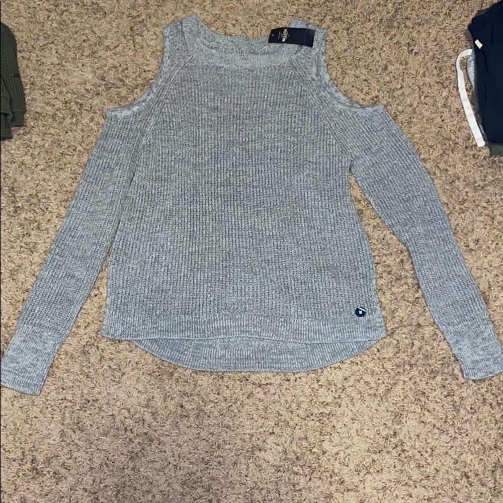 Hollister off the shoulder sweater